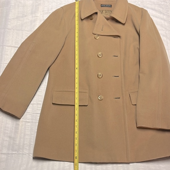 Brooks Brothers Cashmere Vintage Coat -above the knee length. Sz XL - Picture 12 of 16